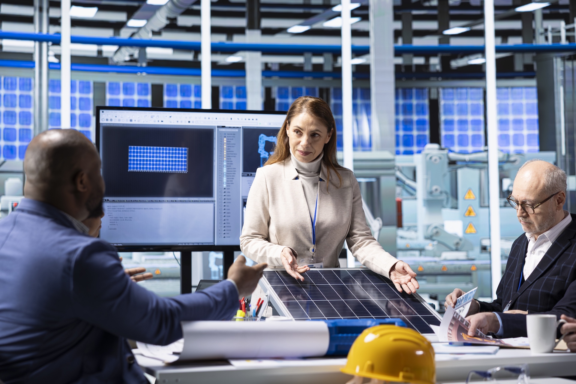 Project planning workspace — strategic energy delivery